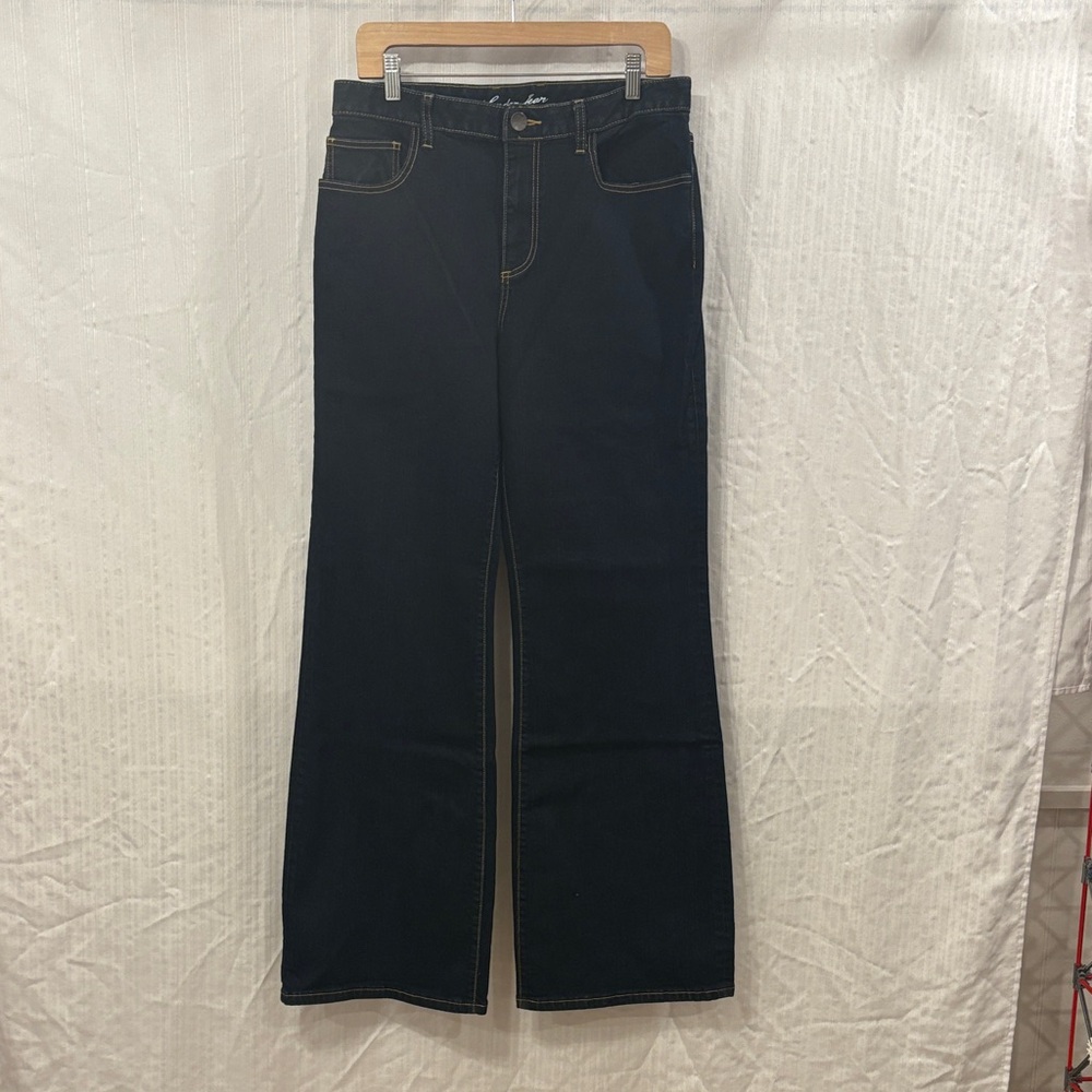 LONDONJEAN High Rise Flare Jeans